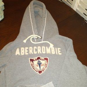 Men's Abercrombie & Fitch embroidered hoodie